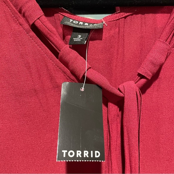 Torrid swing tang with tie neck - Picture 4 of 4